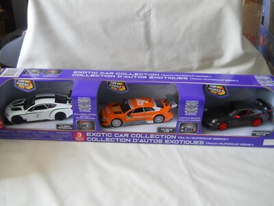 MSZ 3 PACK Die Cast Metal Exotic Car Collection Porsche Audi