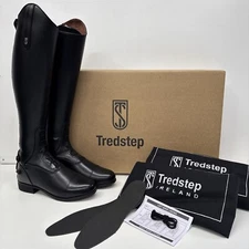 Tredstep Donatello III FIELD Size 8 - 8½ US Calf MED 14¾ Height SHORT 17¼ BLACK