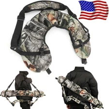 Compound Bow Sling Strap Bag Case Shoulder Backpack Cams Carrier Archery Hunting