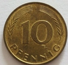 10 Pfennig 1949 - 1996 Bundesrepublik Deutschland BRD D, F, G, J Umlaufmünzen