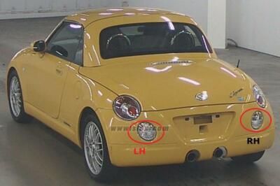DAIHATSU COPEN L880K BACK UP LAMP LH 81680-97201 OR RH 81670-97203