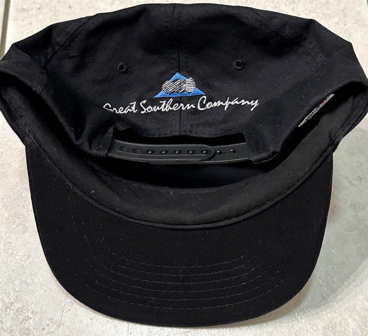 1990s GEM rap merch brand records vtg 90s SnapBack Hat Cap nervous