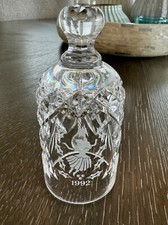 Waterford 1992 Crystal 5.25" Bell 9 Ladies Dancing 12 Days of Christmas