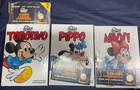 I MITICI DISNEY TOPOLINO LOTTO DI 3 NUMERI BLISTERATI CON MONETA - N. 1 4 6