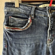 Rare Salvatore Parasuco Women's Jeans Small tear at Belt Loop - SIZE 29