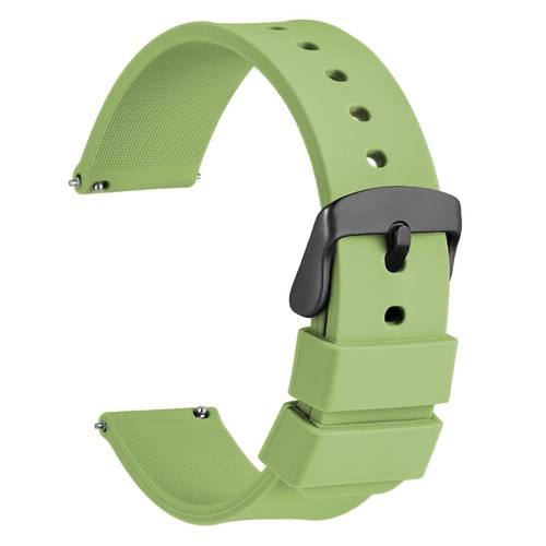 WOCCI Cinturino Orologio Silicone Cinturini Gomma 12 14 15 16 17 18 19 20 21 22 24mm - Foto 44 di 143