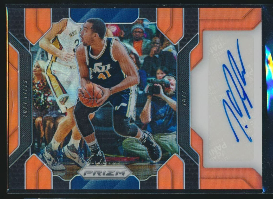 Trey Lyles #85 Basketball Cards 2016 Panini Prizm Autographs trading card — raw and PSA graded price guide