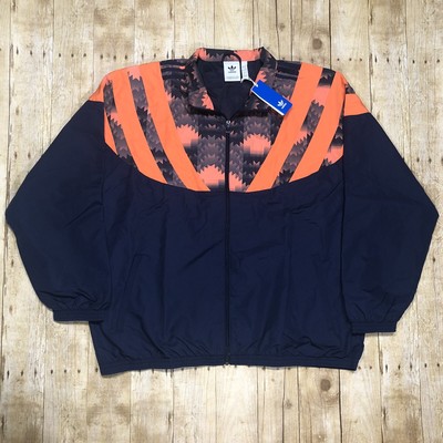 Adidas Originals Jacket Mens 2XL Track Top Full Zip Night Indigo Football FM3415