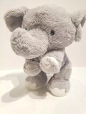 CUDDLE BARN Head to Toe Tucker Singing Elephant Plush Sings Wags Works See Video