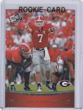 MATTHEW STAFFORD ROOKIE CARD 2009 Georgia Bulldogs Football NCAA RC Rams Lions!