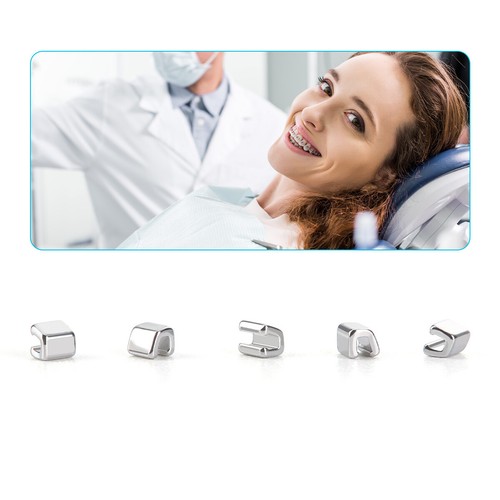 Gancho de ortodoncia dental engarzable paradas tipo fijo en cables de arco AZDENT - Imagen 12 de 12