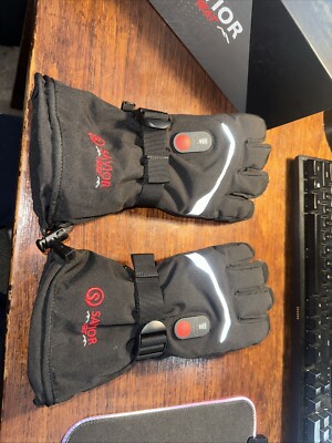 SAVIOR HEAT Heated Gloves for Men Women, Rechargeable Electric Size XL