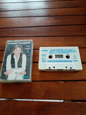 K7 Audio Cassette Tape-Claude François-dieses Jahr la-kostenloser Versand!