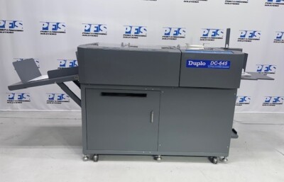 Duplo DC-645 Slitter Cutter Creaser – Graphic Whizard AeroCut | eBay