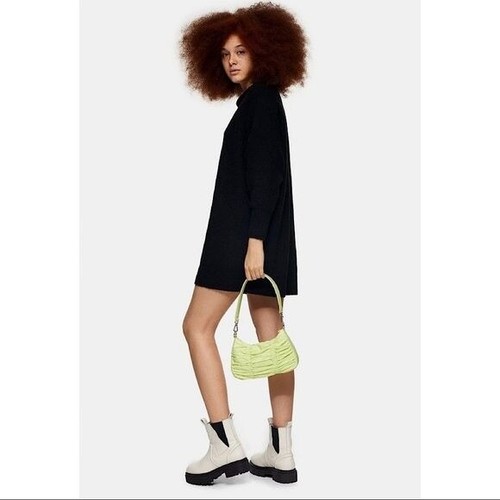 NWT Topshop Black Oversized Knitted 