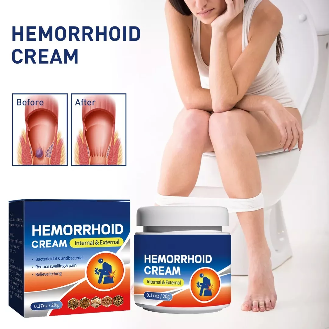 Hemorrhoid Cream Treatment Antibacterial Anal Fissure Pain Relief