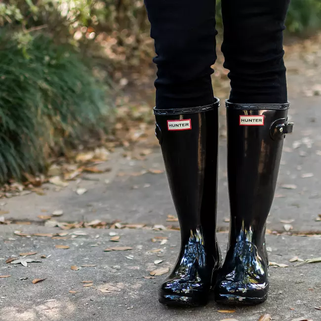 Hunter Original Tour Gloss Tall Women's Rain Boots WFT1026RGL MSRP $150