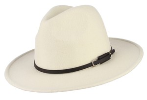 white trilby hat womens
