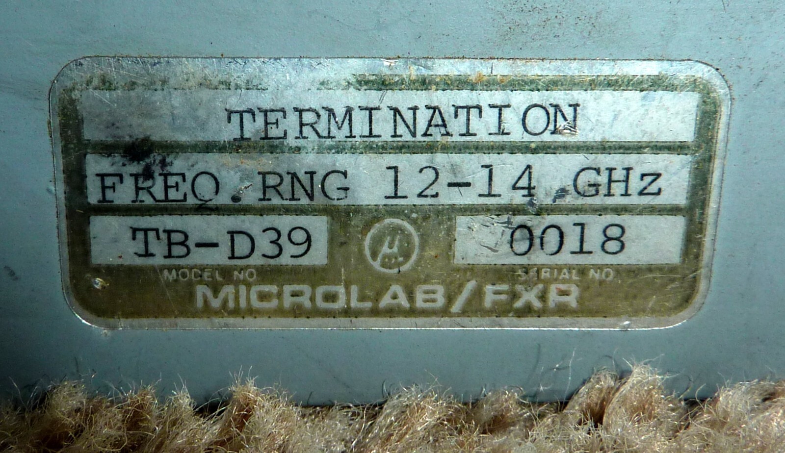 Microlab/FXR TB-D39 Termination 12-14GHz w/ Heat Sink