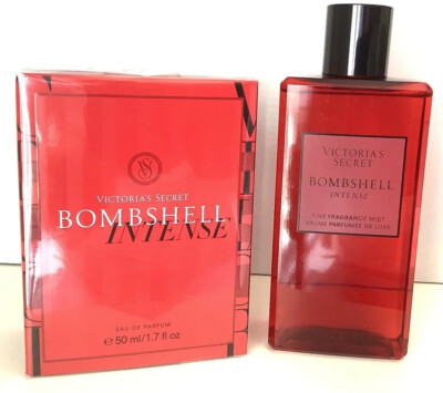 VICTORIA SECRET 2PCS BOMBSHELL INTENSE EDP 1.7 fl Oz & FRAGRANCE