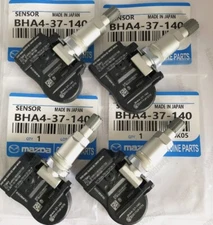 Set of 4PCS BHA437140 TPMS Tirre Pressure Sensors For Mazda 2 3 5 6 CX7 CX9 RX8