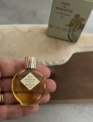 Vintage JE REVIENS Worth Eau De Toilette EDT Perfume .25 oz. Paris
