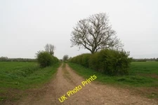 Photo 6x4 Bishop Norton: track from Carr Lane to Pingle Lane Atterby  c2015