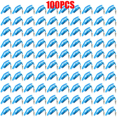 100Pcs Fashion BLUE Anti Static Antistatic ESD Adjustable metal Wrist Strap Band