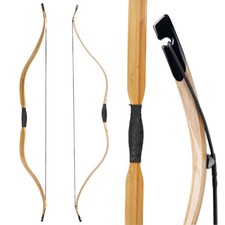Arc Recourbé Traditionnel Mongol 30-50 Lb - Pour Chasse, Tir