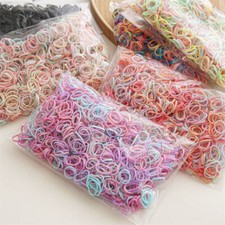 1000Pc Girls Elastic Hair Bands Rubber Band Children Headband Ponytail Holder