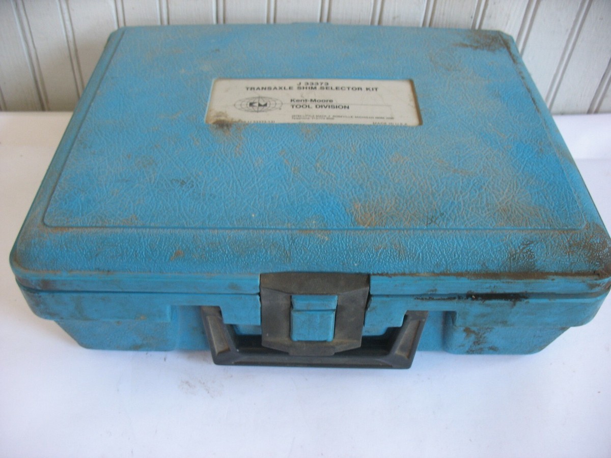 KENT MOORE TOOL J-33373 TRANSAXLE SHIM SELECTOR SPECIALTY TOOL KIT