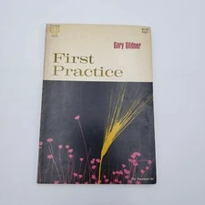 First Practice by Gary Gildner | SIGNED | Paperback | Vintage ( 1969 ) | Poetry