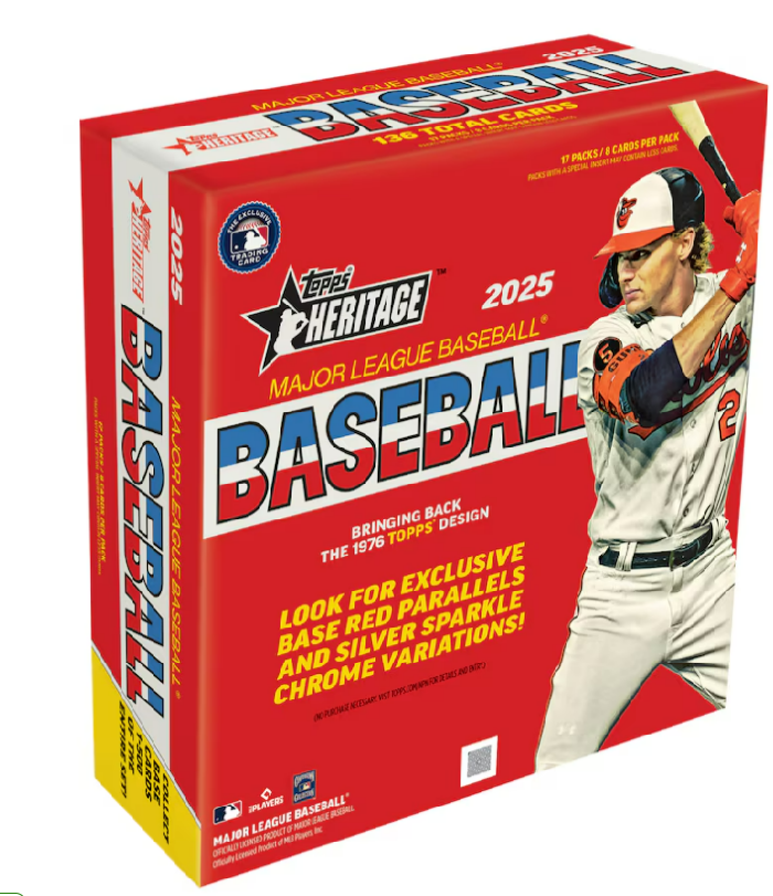 2025 Topps Heritage Baseball Singles U-Pick 251-500 Complete Your Set