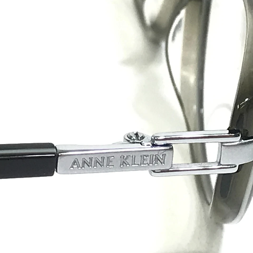 Armações de óculos Anne Klein 8033 126 marrom verde prata redonda 50-16-140 - Imagem 4 de 4