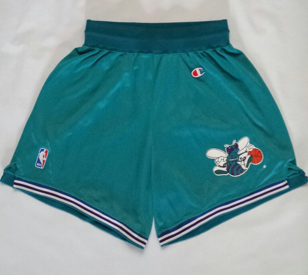 Vintage Charlotte Hornets Champion Shorts Size 32-34
