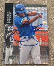 Shannon Stewart signed autographed 1994 Upper Deck Minor League Card Blue Jays