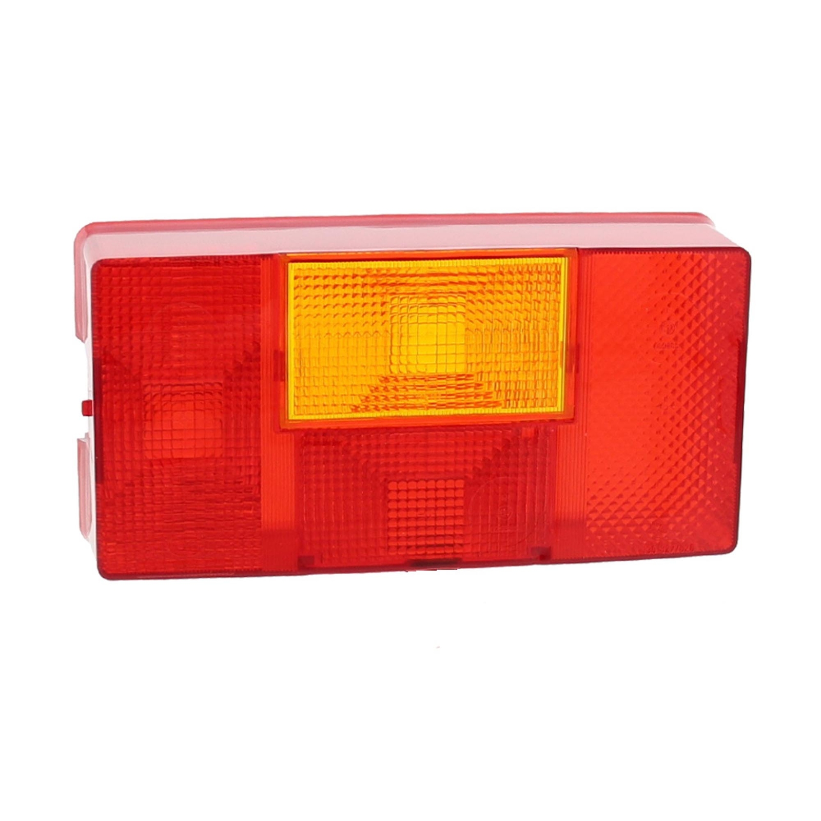 Aspöck Ersatzglas für Begrenzungsleuchte / Positionsleuchte Rot/Weiß