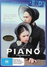 The Piano (DVD, 1993) Region 4 Holly Hunter, Harvey Keitel, Sam Neill  FREE POST