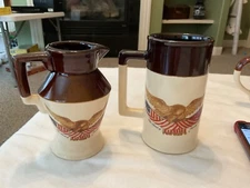 McCoy National Gallery of Art Washington DC 76 | Carved Wooden Eagle Lot of 2