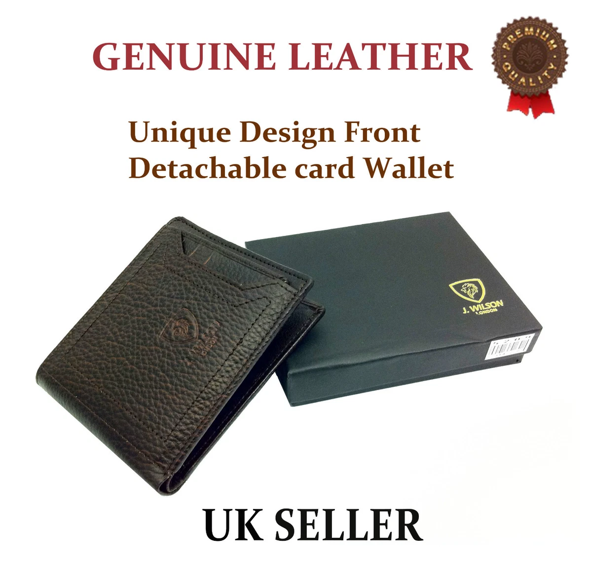 Mens designer best sale card wallet
