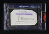 2020-21 Leaf Pearl Cut Signatures 1/1 Guglielmo Marconi #PC-GM3 Auto