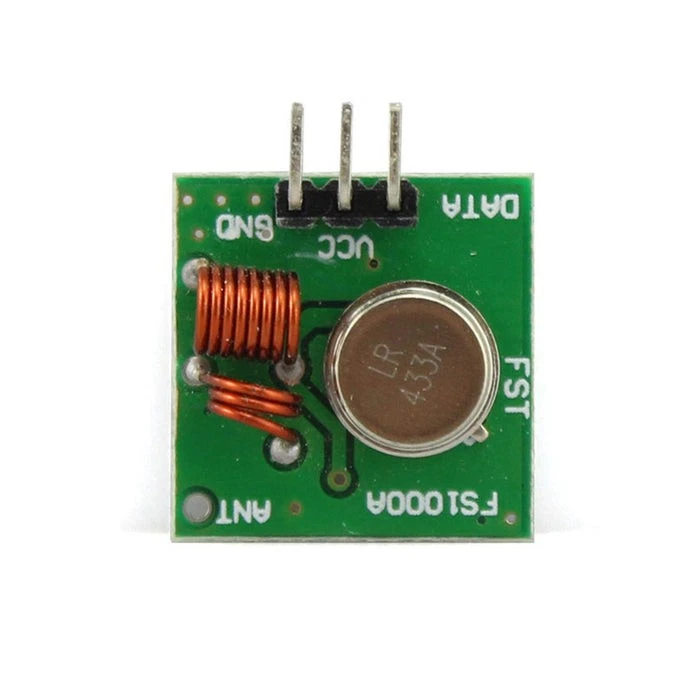433Mhz Wireless RF Transmitter Module + Receiver Alarm Arduino DIY - Image 4 of 4