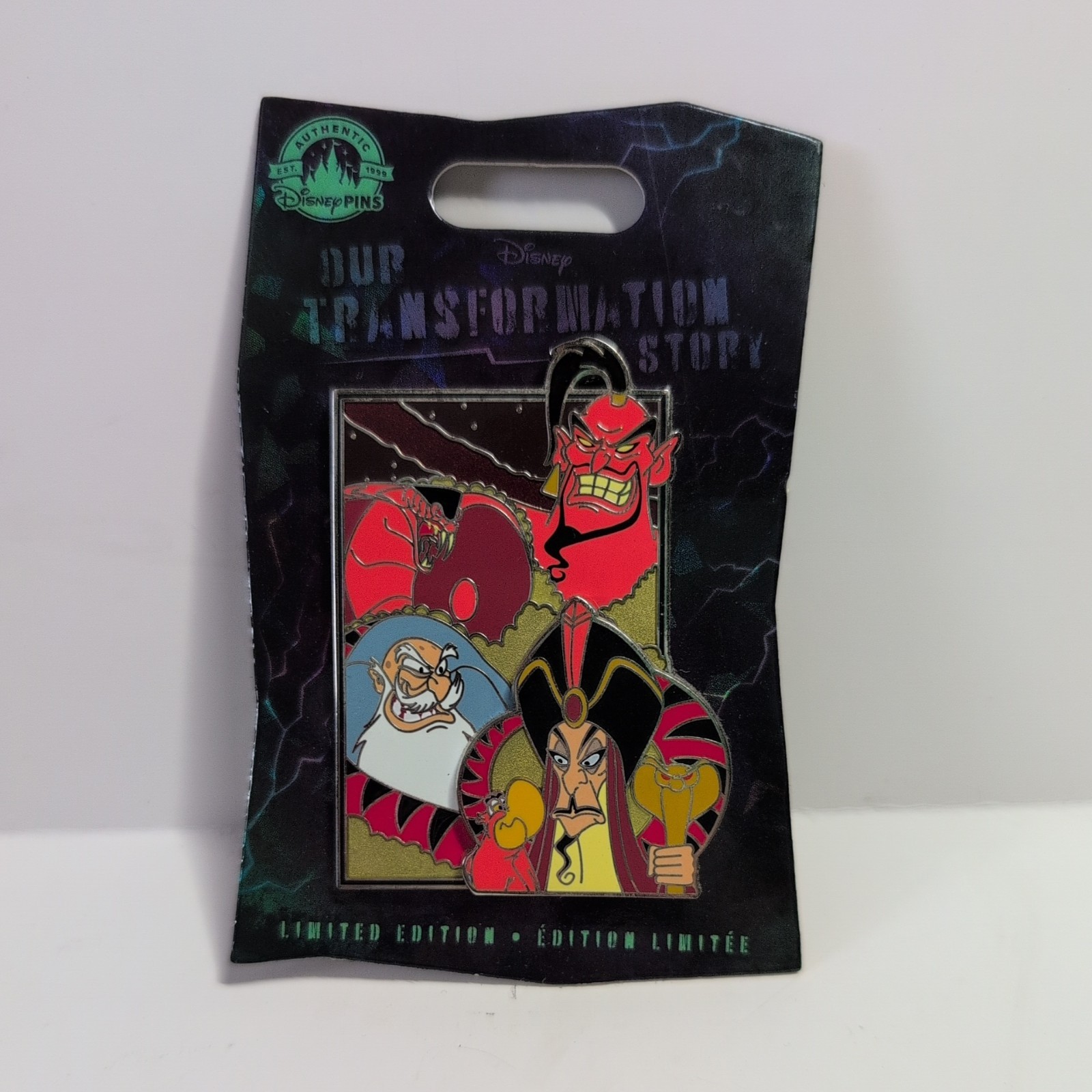 Our Transformation Story Jafar pin, Aladdin LE - 2022