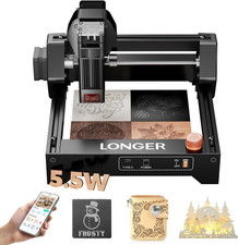 Ray5 Laser Engraver and Cutter, 5500mW Lazer Engraver, 130 130mm