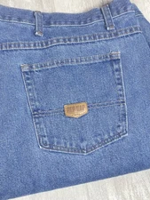 Red Kap Men's Blue Relaxed Fit Jean 44x28 C-0035