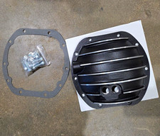 Dana 30 10 Bolt Finned Black Front Aluminum Differential Cover For Cj Tj Yj Jk