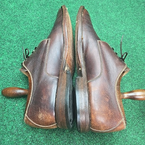Bastianelli For Barneys New York Leather Dress Shoes Italy Size 40 USA 7 Brown - Picture 7 of 13
