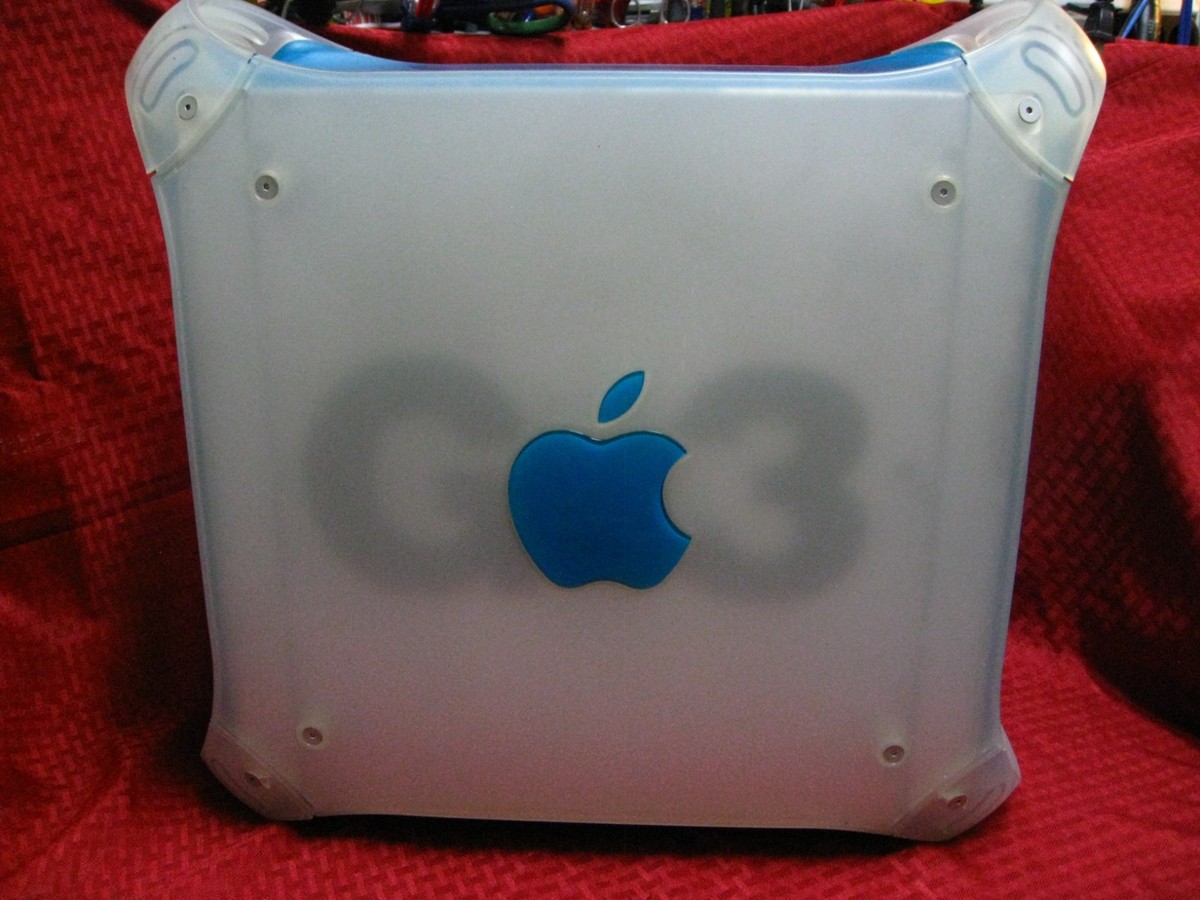 Vintage Blue Apple Power Macintosh G3 M5183 350MHz NO RAM NO HDD