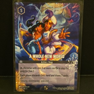 A Whole New World Lorcana | eBay