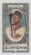 2017 Topps Allen & Ginter Mini Black Border Carlos Santana #31 4r2